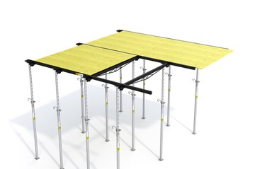 Cimbra de losa recuperable RAPID