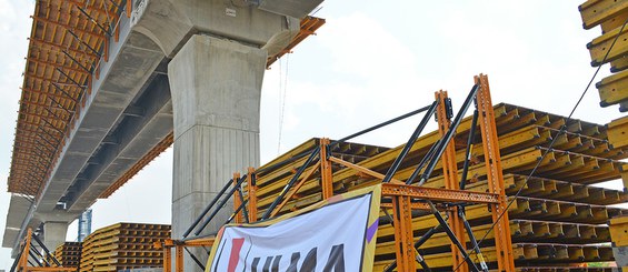 Consola HC para puentes en ejecución de alas.