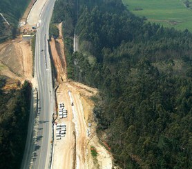 Autovía del Cantábrico A-8. Tramo Ballota-Cadavedo, España