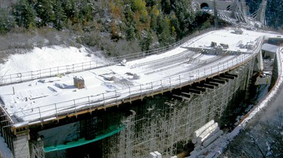 Accesos boca Oeste Túnel dels 2 Valires, Andorra