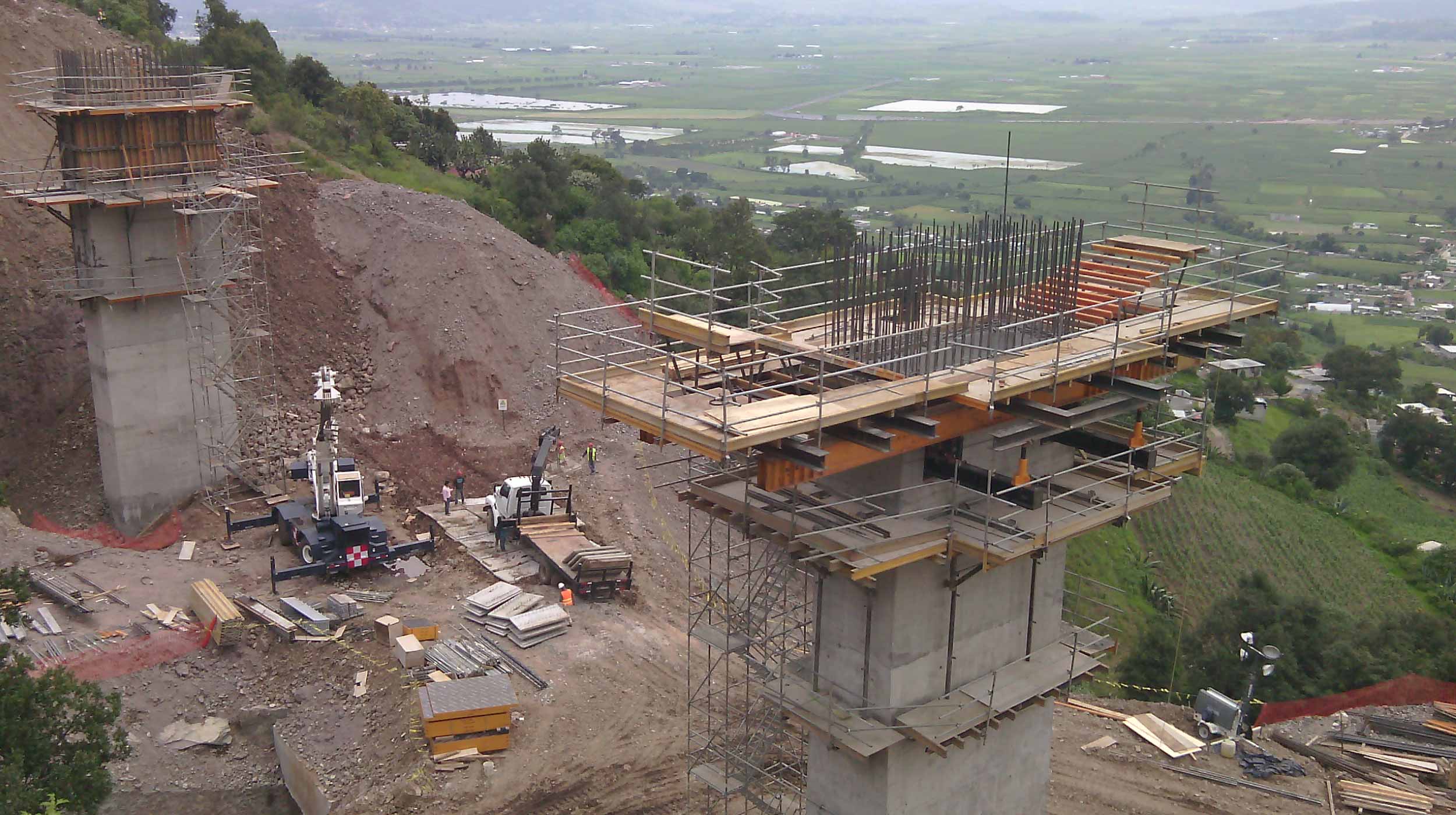 Construcción de un libramiento en la cabecera municipal de Acambay.