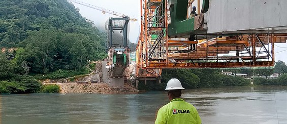 Puente Boca del Cerro, en tramo I del Tren Maya.