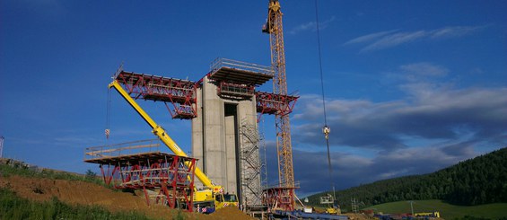 Puente en km 81.1- Autopista D1, Bertotovce, República Eslovaca