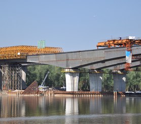 Puente Maria Skłodowska-Curie, Varsovia, Polonia