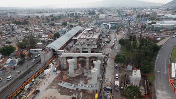 Trolebús elevado CDMX