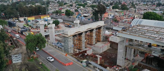 Trolebús elevado CDMX