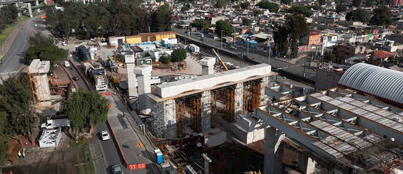 Trolebús elevado CDMX