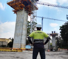 Dovela 0 del Viaducto Doble Voladizo en el Tren Interurbano México-Toluca