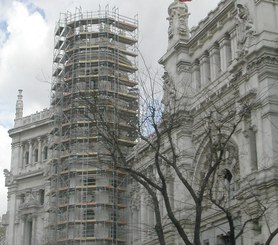 Rehabilitación del Palacio de Comunicaciones, Madrid, España