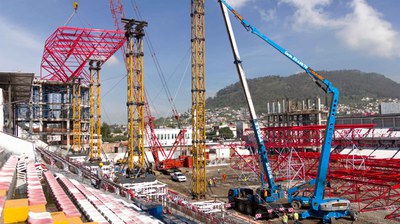 Rehabilitación del Estadio Nemesio Diez -TOLUCA