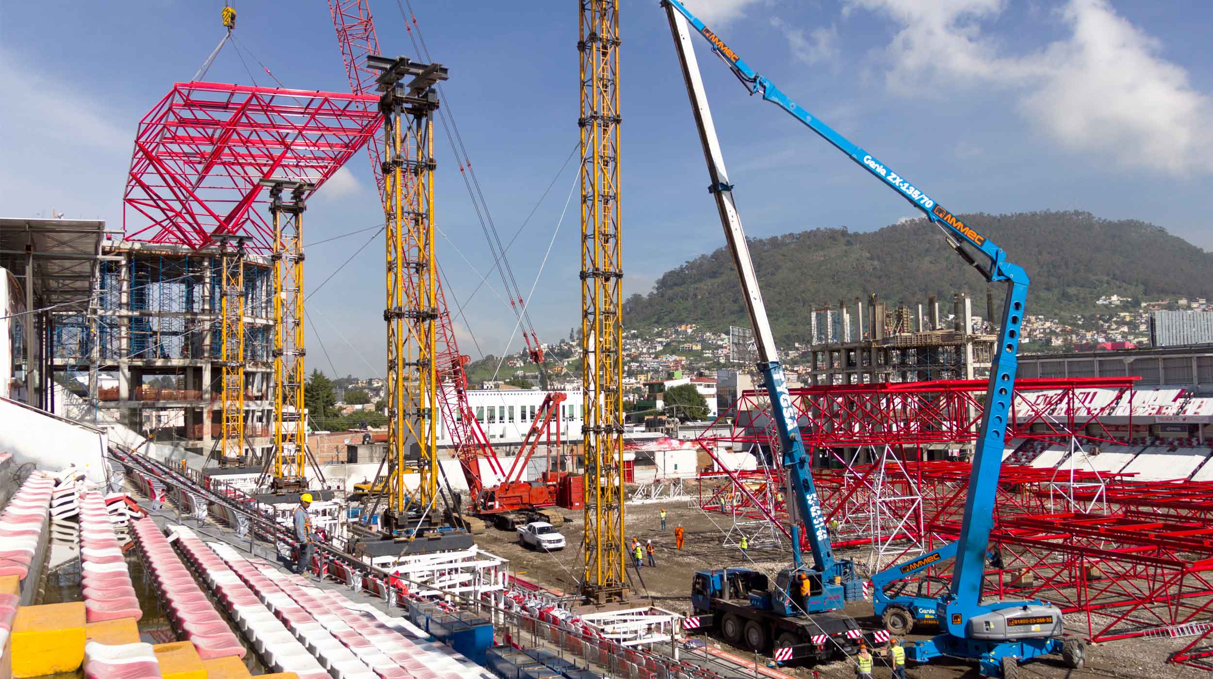 El estadio Nemesio Diez Riega popularmente conocido como "La Bombonera" es un estadio de fútbol situado en la ciudad de Toluca. El inmueble está siendo remodelado para el centenario del club Toluca con una inversión de más de 800 mdp que durará un año aproximadamente.