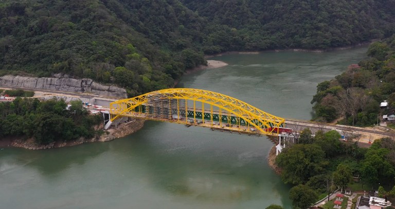 Rehabilitación del Puente Boca del Cerro, en tramo I del Tren Maya