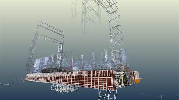 Metodología BIM y aplicación del escáner láser en proyectos de industria energética.