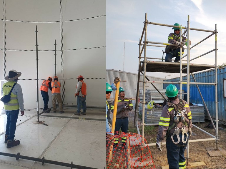ULMA supera las 5,000 capacitaciones en andamio multidireccional BRIO con certificación