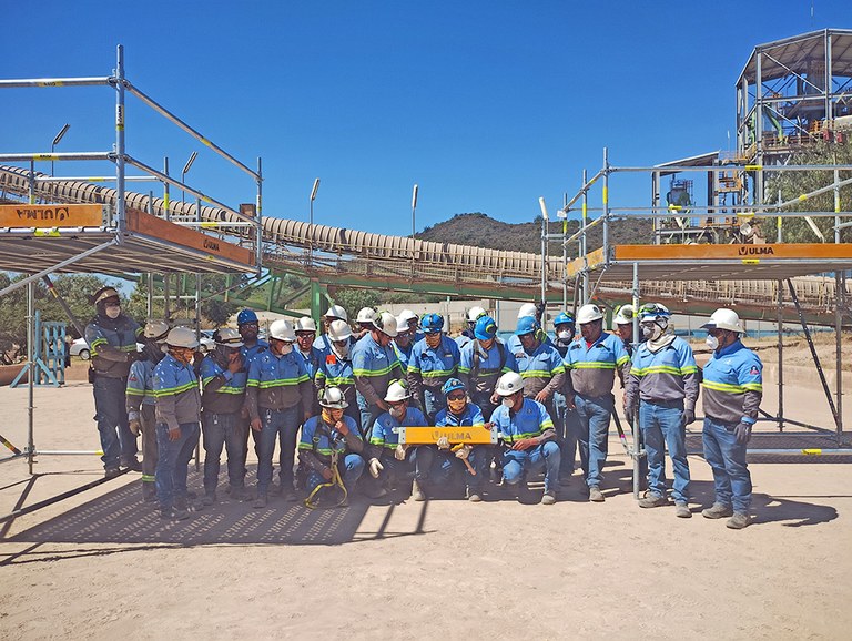 ULMA supera las 5,000 capacitaciones en andamio multidireccional BRIO con certificación