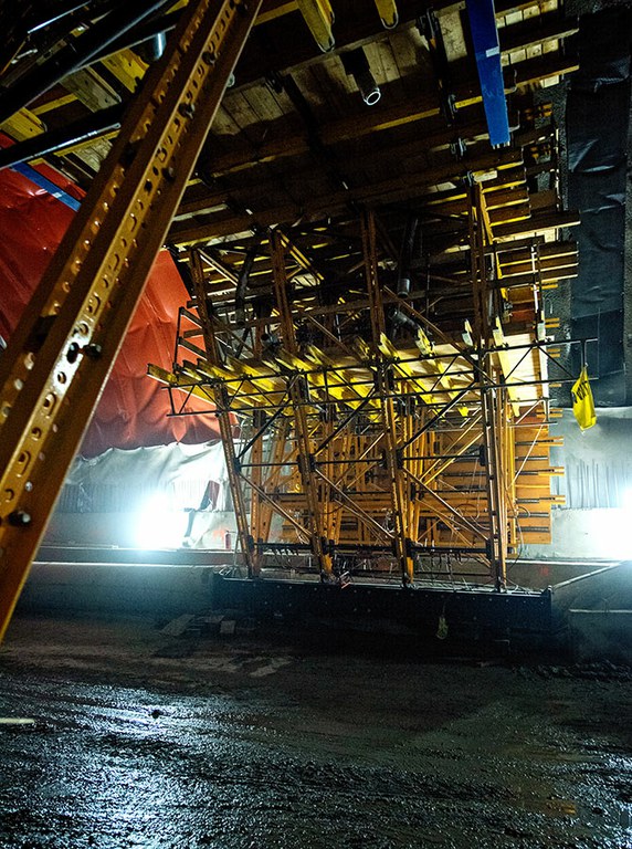 La construcción del túnel de carretera más largo de Polonia con el carro de cimbra MK