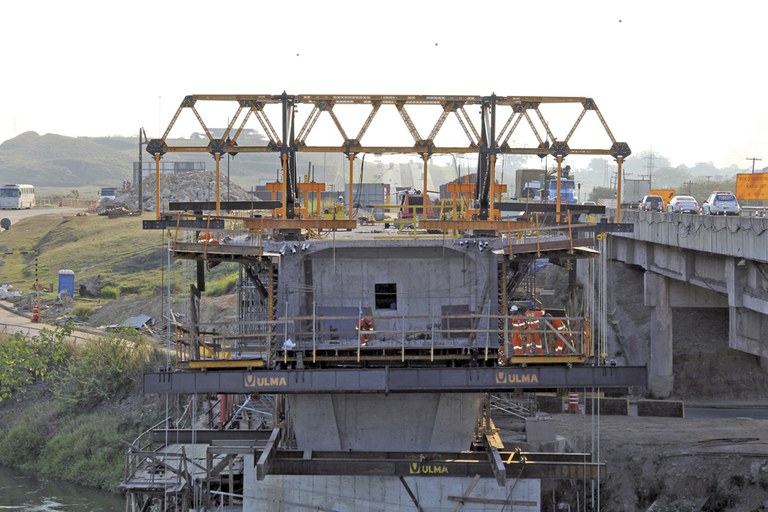 Puente río Paraíba, Rezende-RJ, Brasil
