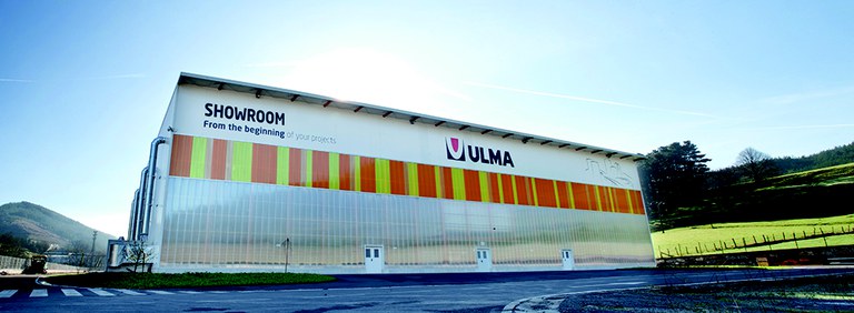 Showroom de ULMA Construction en la sede central