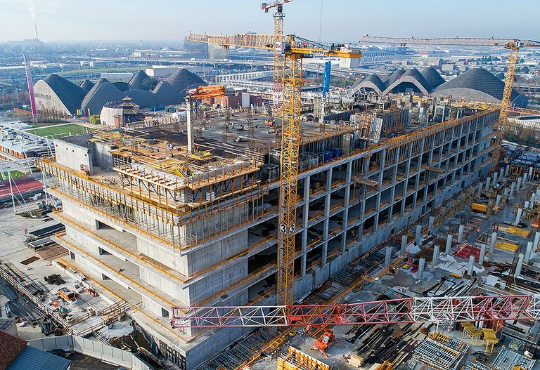 Soluciones innovadoras ULMA en la construcción del Hospital de Galeazzi, Italia